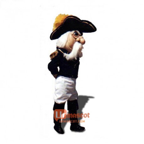 Admiral Cartoon Costume Mascot