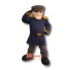 Admiral Dave Cartoon Mascot Costume Cosplay Outfits