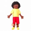 Afro Boy Mascot Costume Cosplay Outfits