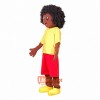 Afro Boy Mascot Costume Cosplay Outfits