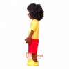 Afro Boy Mascot Costume Cosplay Outfits