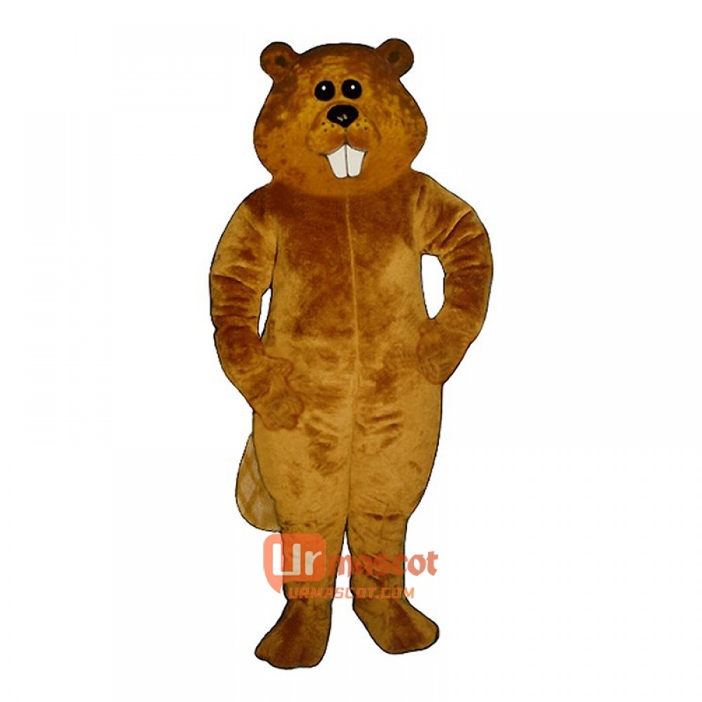 Albert Beaver Cartoon Costume Mascot