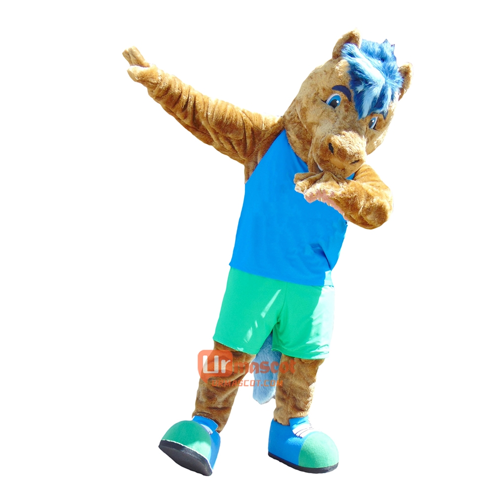Allan Mustang Mascot Costume Cosplay Outfits