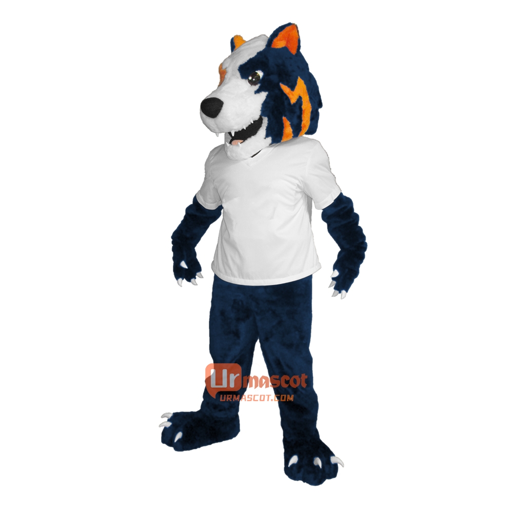 Alpha Wolf Custom Cartoon Mascot Costume