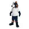 Alpha Wolf Custom Cartoon Mascot Costume