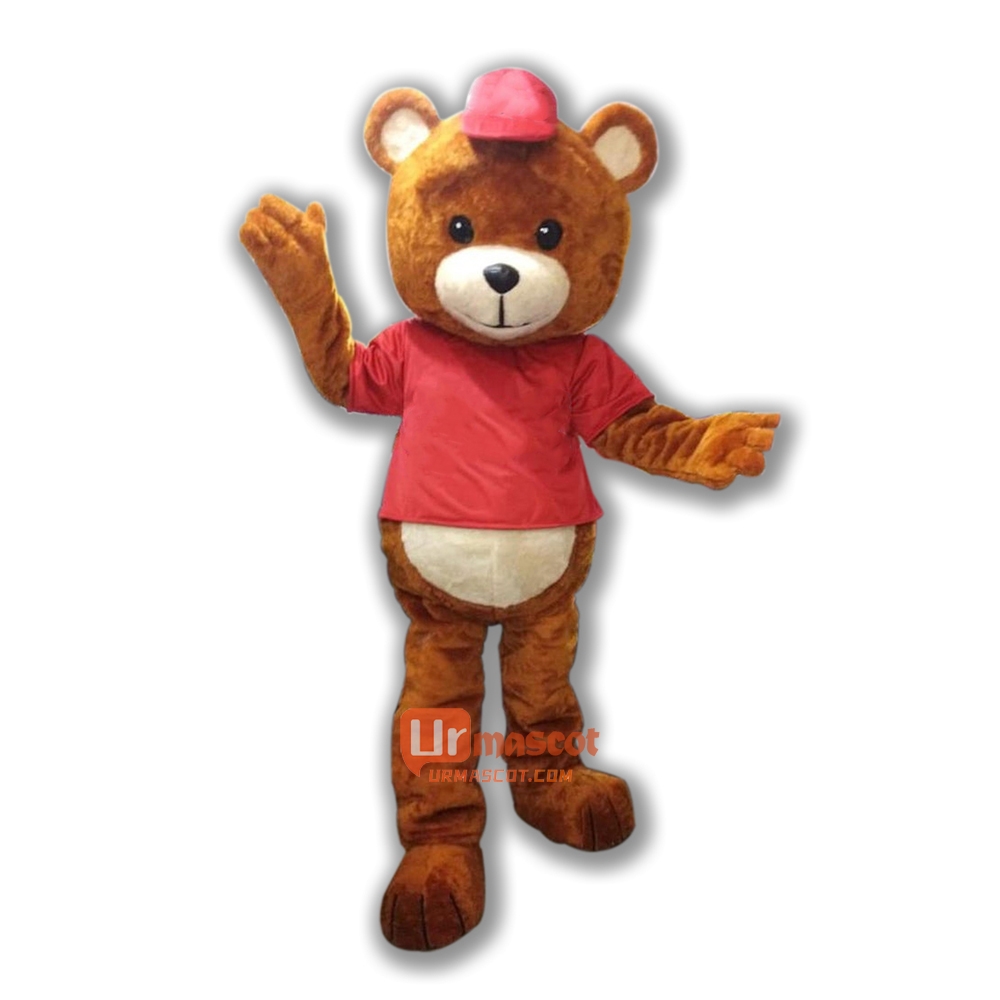 Ambrosoli Bear Mascot Costume Cosplay Outfits