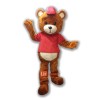 Ambrosoli Bear Mascot Costume Cosplay Outfits