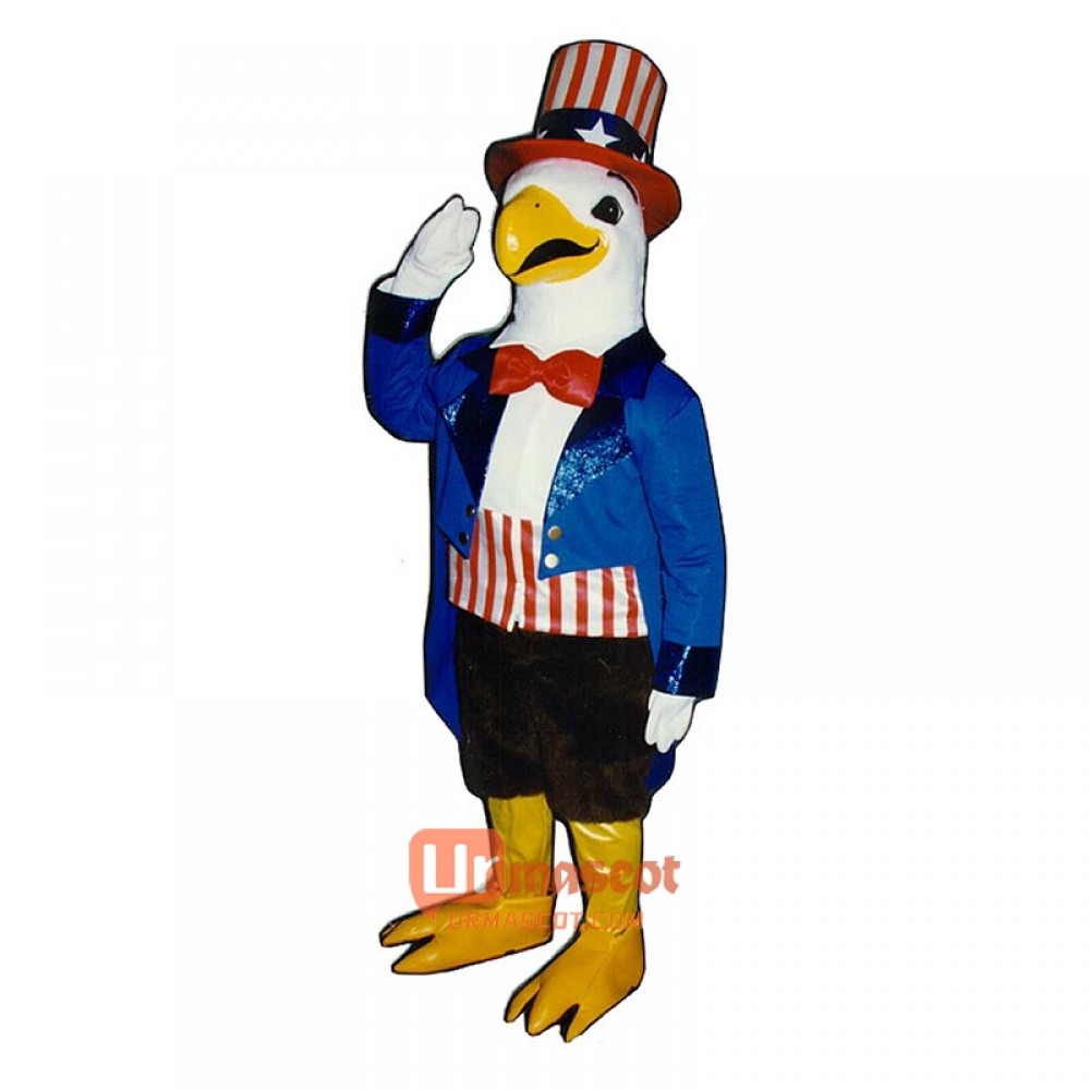 American Eagle Cartoon Costume Mascot