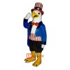American Eagle Cartoon Costume Mascot