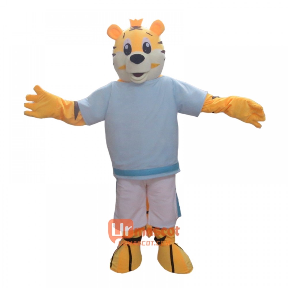 Animal Tiger Mascot Cartoon Costume