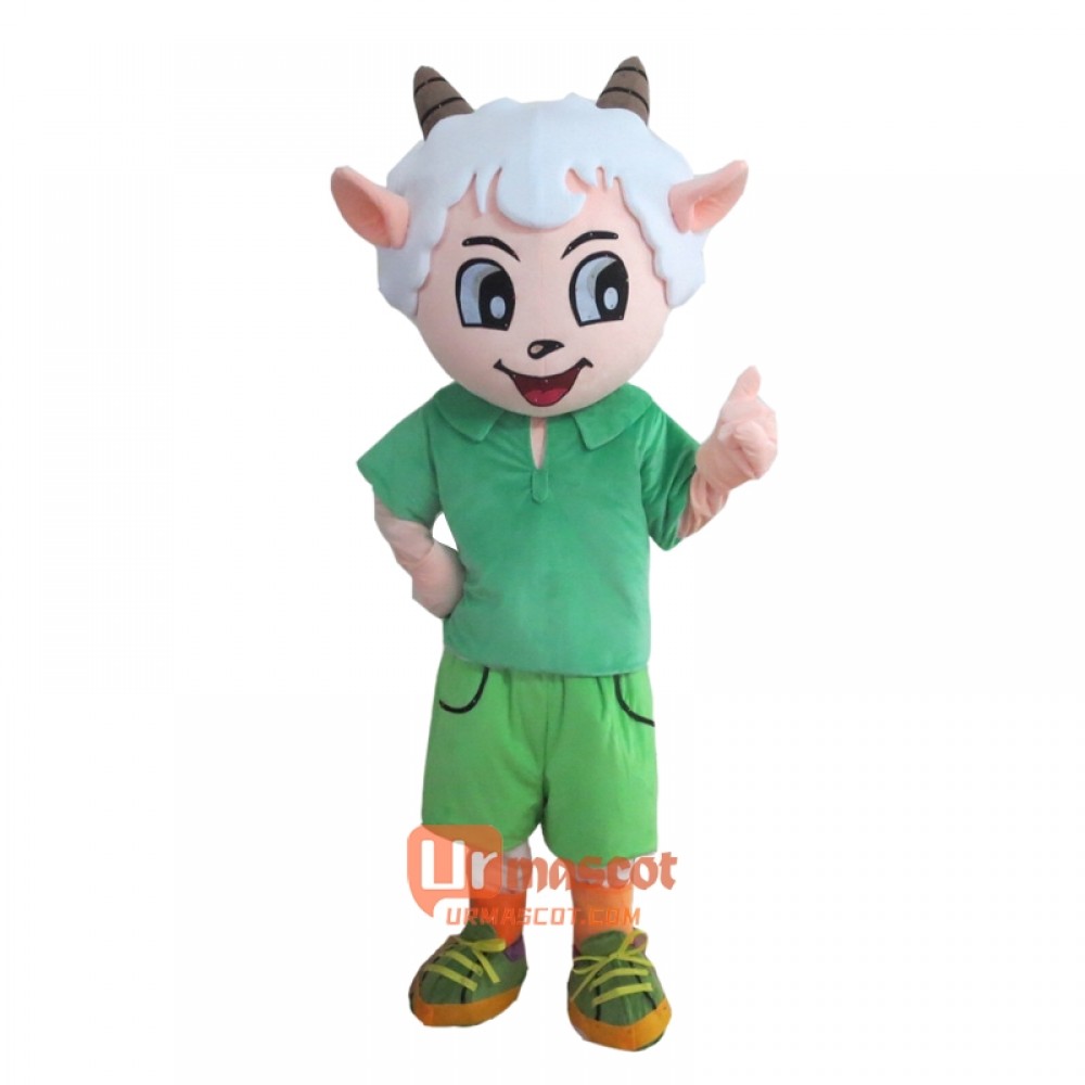 Anime Pleasant Sheep Mascot Cartoon Costume