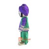 Arabian Women Men Mascot Cartoon Costume