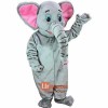 Asian Elephant Cartoon Mascot Costume