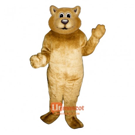 Baby Bobcat Cartoon Costume Mascot