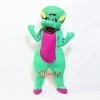 Baby Bop Green Dinosaur Barney Mascot Costume Cosplay Outfits