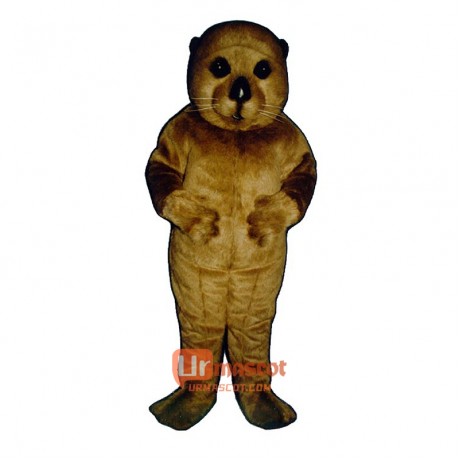 Baby Otter Cartoon Costume Mascot