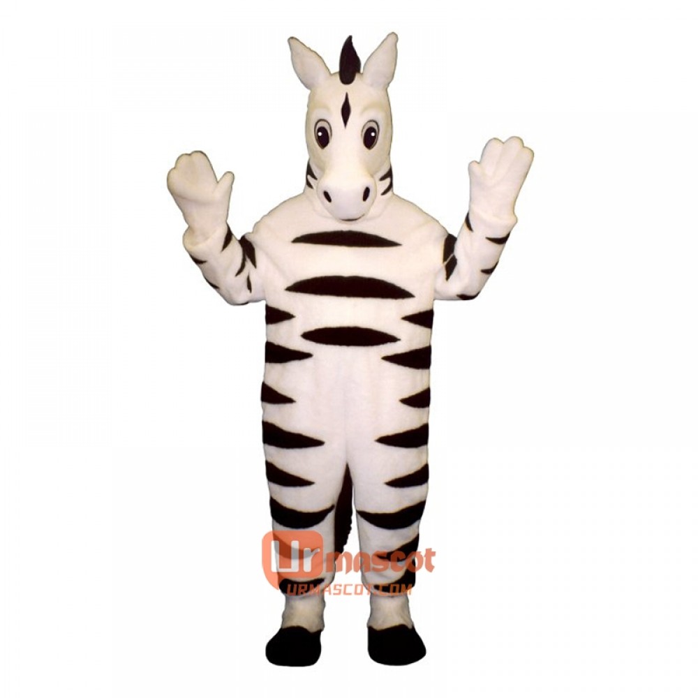 Baby Zebra Cartoon Costume Mascot