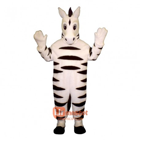 Baby Zebra Cartoon Costume Mascot