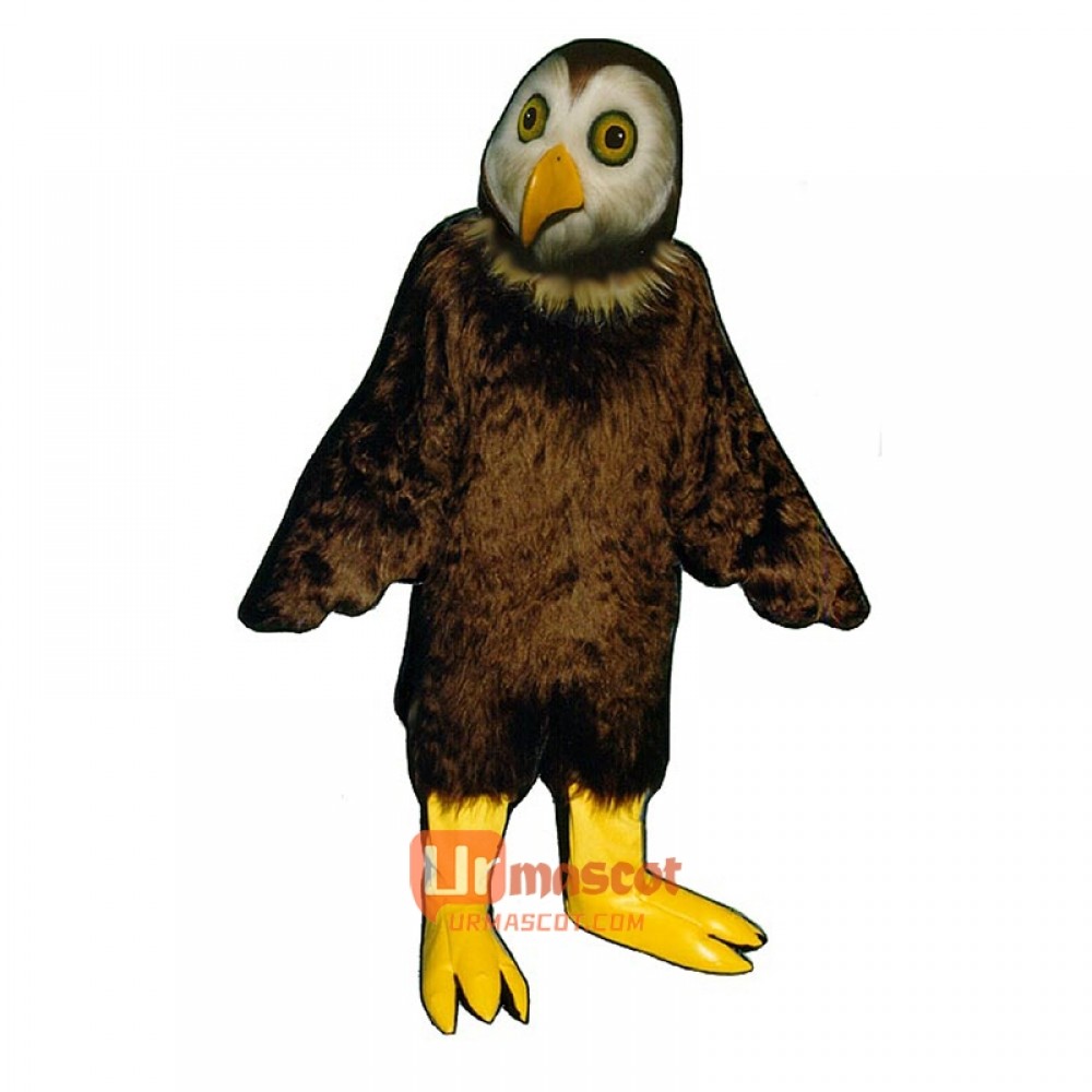 Barn Owl Cartoon Costume Mascot