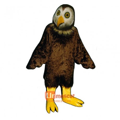 Barn Owl Cartoon Costume Mascot