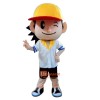 Baseball Boy Cartoon Mascot Costume Plush with Mask