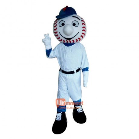 Baseball Cartoon Mascot Costume Plush with Mask