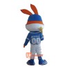 Baseball Rabbit Mascot Cartoon Costume