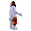 Basset Hound Dog Cartoon Mascot Costume Plush with Mask