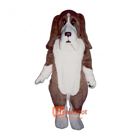 Bassett Hound Cartoon Costume Mascot