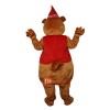 Bear Brown Cartoon Mascot Costume Plush with Mask