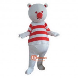 Bear Cartoon Mascot Costume Plush with Mask