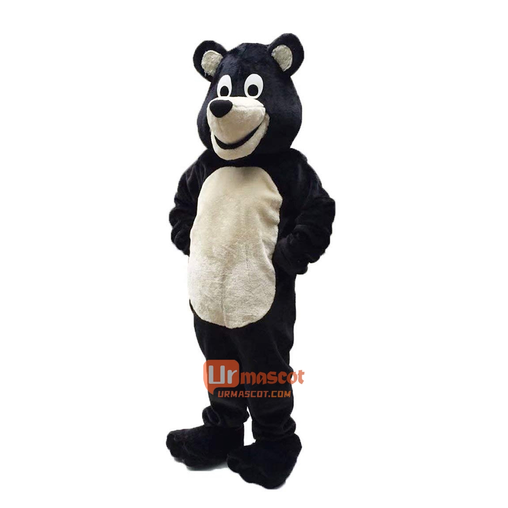 Bear Cartoon Mascot Costume Plush with Mask
