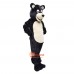 Bear Cartoon Mascot Costume Plush with Mask