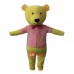 Bear Cartoon Mascot Costume Plush with Mask