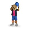 Bear Cartoon Mascot Costume Plush with Mask