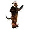 Bearded Monkey Cartoon Costume Mascot