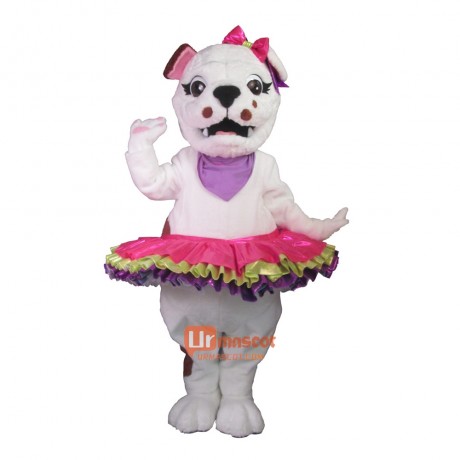 Beautiful Charming Dog Custom Cartoon Mascot Costume