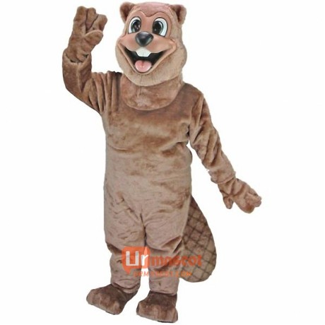 Beaver Cartoon Mascot Costume Free Shipping