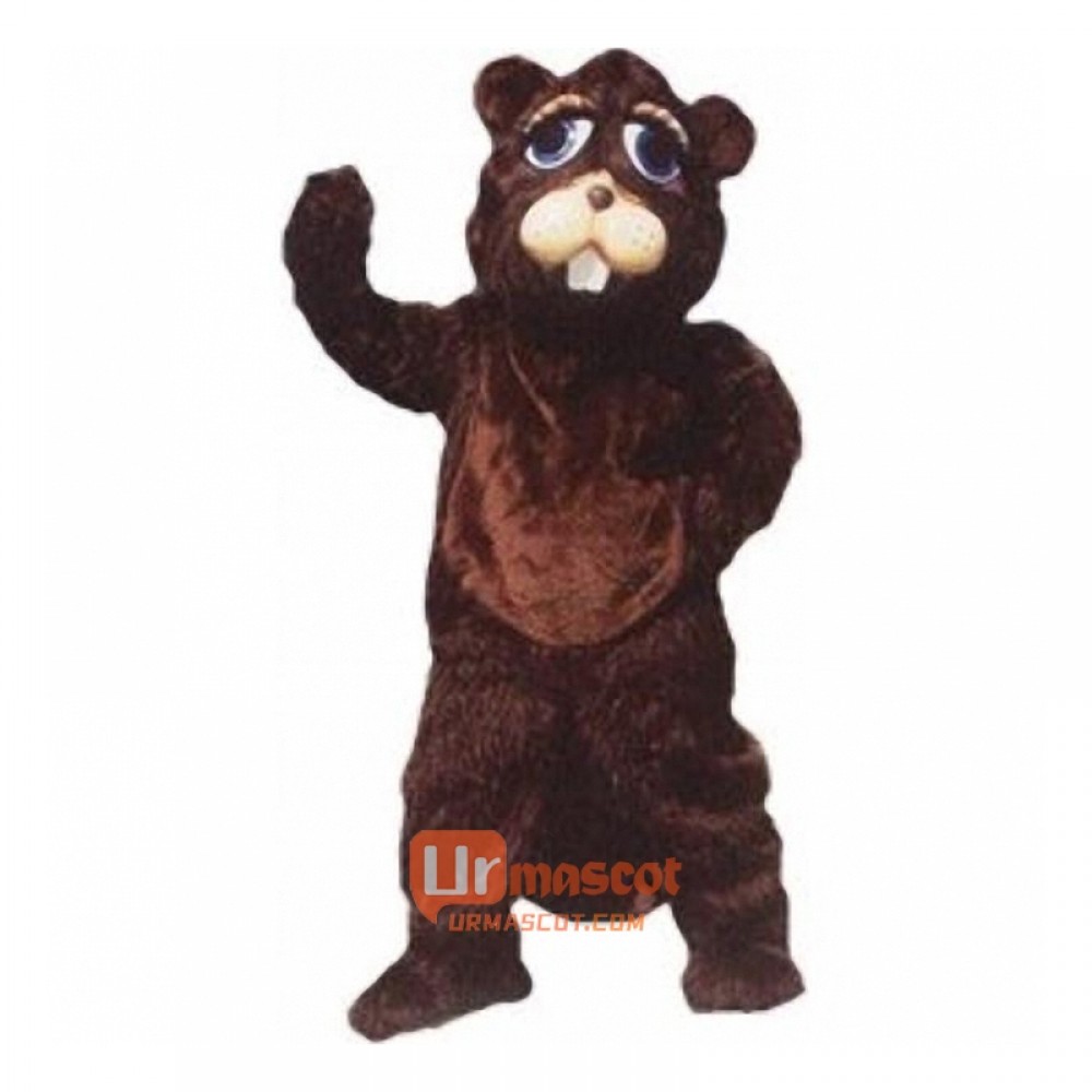 Beaver Cartoon Mascot Costume High Quality