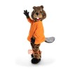 Beaver Cartoon Mascot Costume Plush with Mask