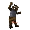 Beaver Gopher Cartoon Mascot Costume Plush with Mask
