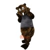 Beaver Gopher Cartoon Mascot Costume Plush with Mask