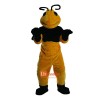 Bee Cartoon Mascot Costume Plush with Mask