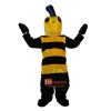 Bee Honeybee Apidae Apis Cartoon Mascot Costume Plush with Mask