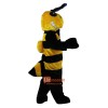 Bee Honeybee Apidae Apis Cartoon Mascot Costume Plush with Mask