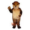 Benny Beaver Cartoon Costume Mascot
