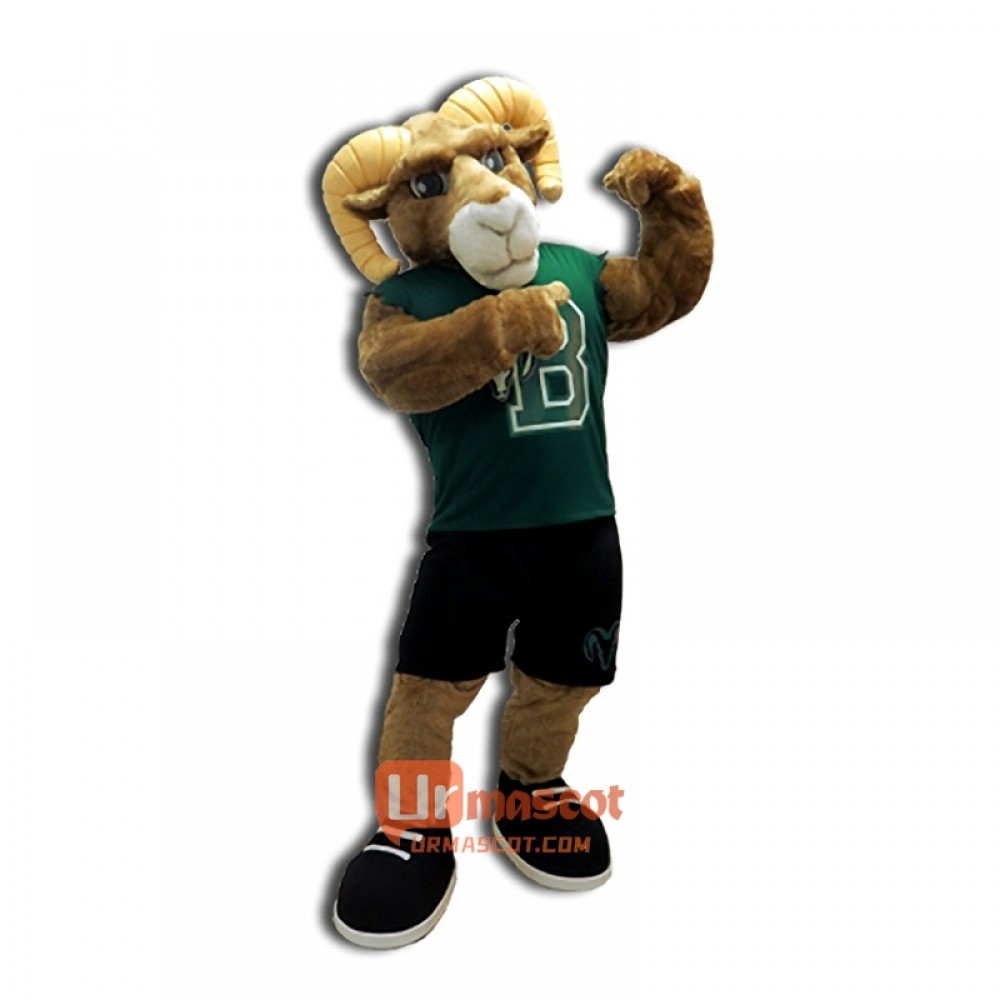 Berker Ram Male Cartoon Mascot Costume Cosplay Outfits