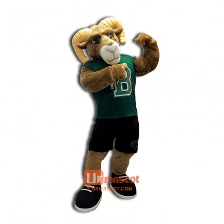 Berker Ram Male Cartoon Mascot Costume Cosplay Outfits