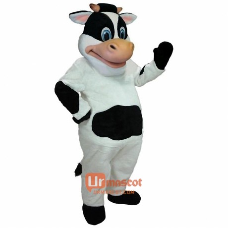 Betsy the Cow Cartoon Mascot Costume