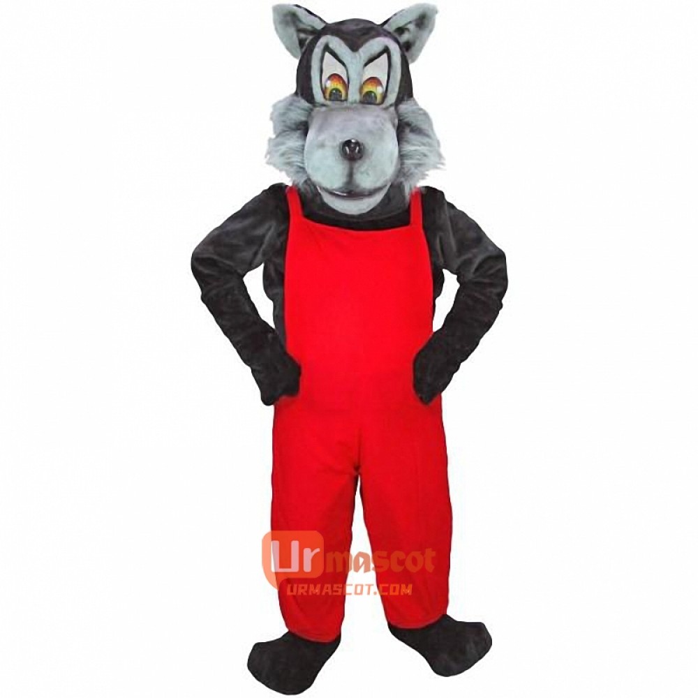 Big Bad Wolf Cartoon Mascot Costume Cosplay Outfits